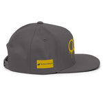 Yellow Dripping Rings Snapback Hat