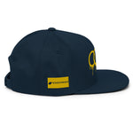 Yellow Dripping Rings Snapback Hat