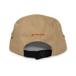 Orange Dripping Rings Five Panel Cap