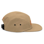 Orange Dripping Rings Five Panel Cap