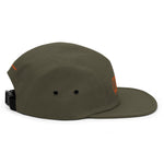 Orange Dripping Rings Five Panel Cap