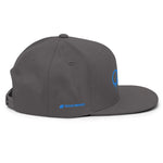 Blue Dripping Rings Snapback Hat