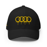 Gold Dripping Rings Flexfit Cap