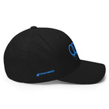 Blue Dripping Rings Flexfit Cap