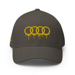 Gold Dripping Rings Flexfit Cap