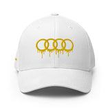 Gold Dripping Rings Flexfit Cap