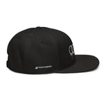 Gray Dripping Rings Snapback Hat