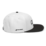 Black Dripping Rings Snapback Hat