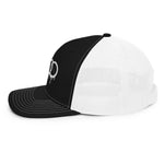 White Dripping Rings Trucker Cap