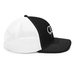 White Dripping Rings Trucker Cap