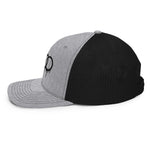 Black Dripping Rings Trucker Cap