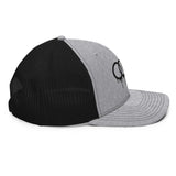 Black Dripping Rings Trucker Cap