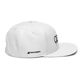 Black Dripping Rings Snapback Hat