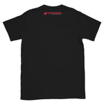Black Dripping Rings Unisex T-Shirt